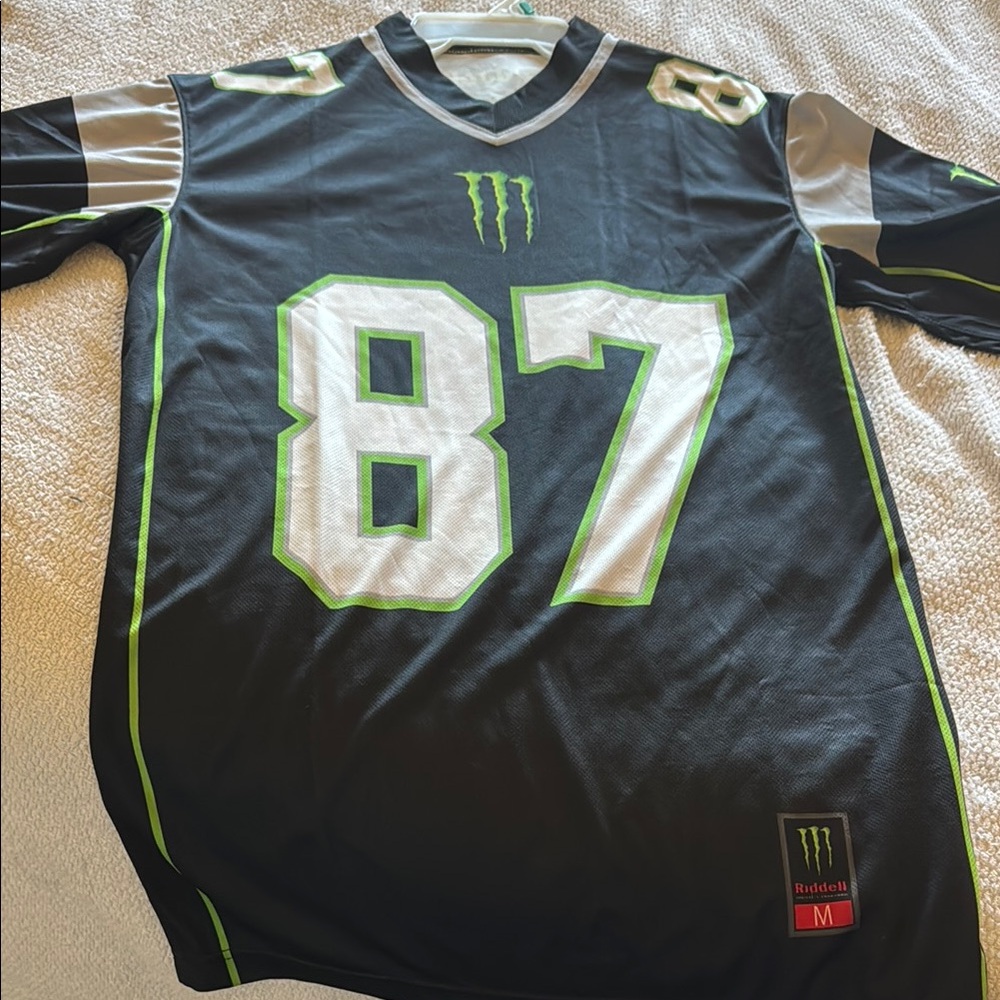 Monster Energy Black and Green Jersey